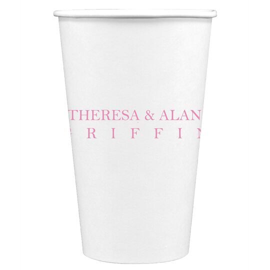 Griffin Paper Coffee Cups
